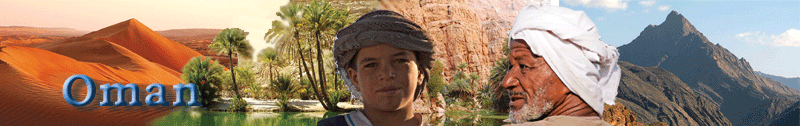 Oman, Wnste, Oase, Menschen des Landes, Felsen und Gebirge