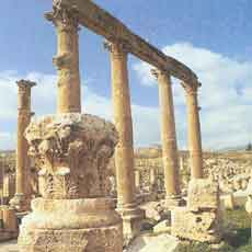 Sulenstrae Jerash