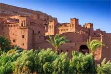 Oasenstadt in Marokko