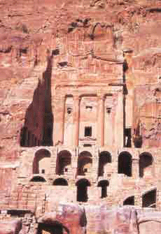 Urnengrab in Petra/Jordanien