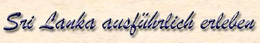 Grafische berschrift "Sri Lanka ausfhrlich erleben"